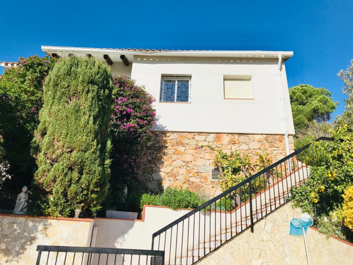 Mediterranean Villa Investingspain Sea View And Pool Льорет-де-Мар Екстер'єр фото